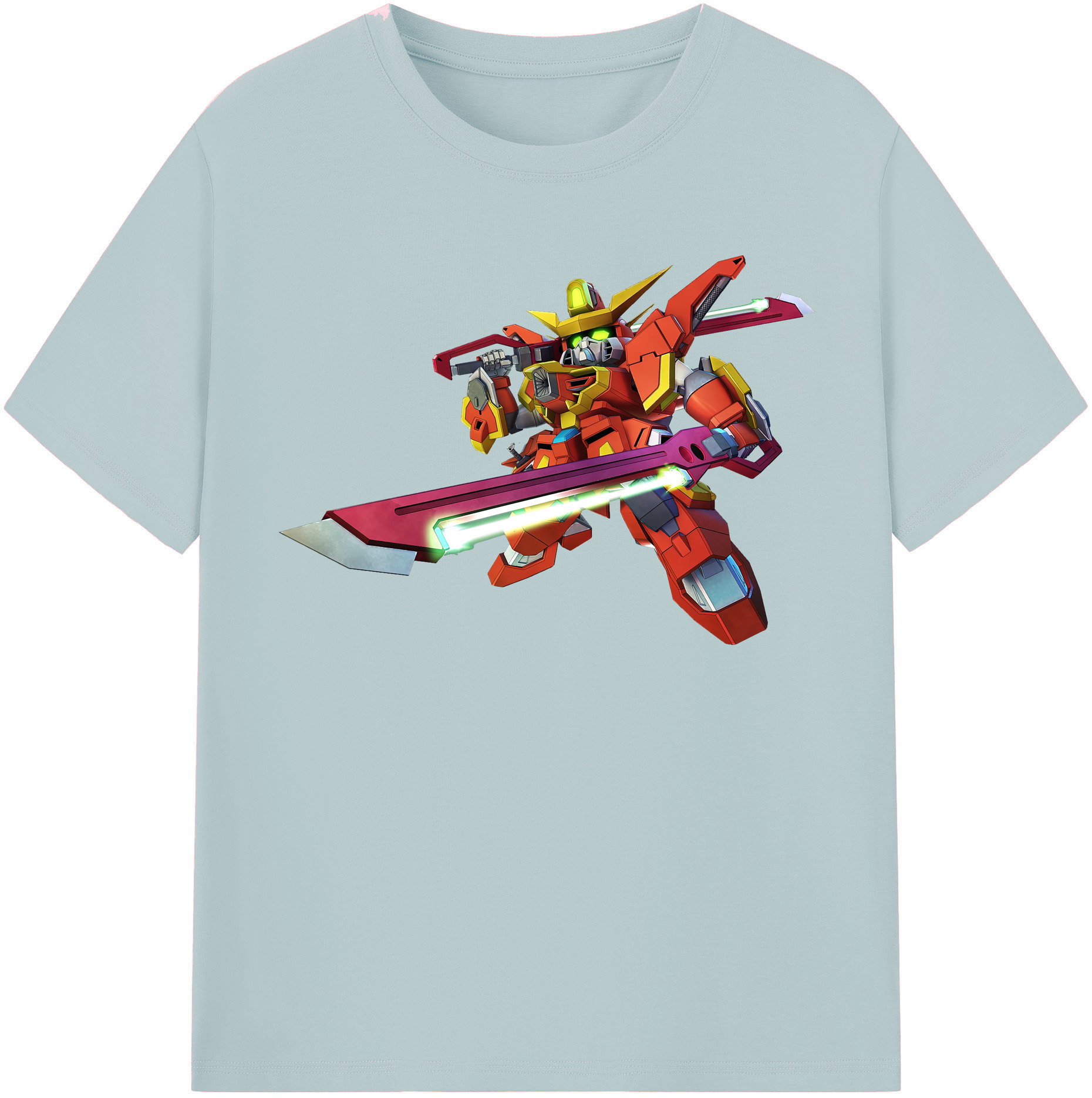（画像用） 機動戦士ガンダム Mobile Suit Gundam 綿100％半袖Tシャツ（フロントプリント）